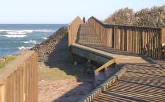 Walk this way: The Urunga Boardwalk extension is complete. Walk this way: The Urunga Boardwalk extension is complete.